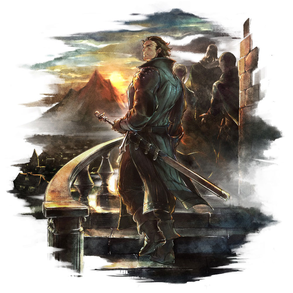 Olberic Art from Octopath Traveler: Champions of the Continent