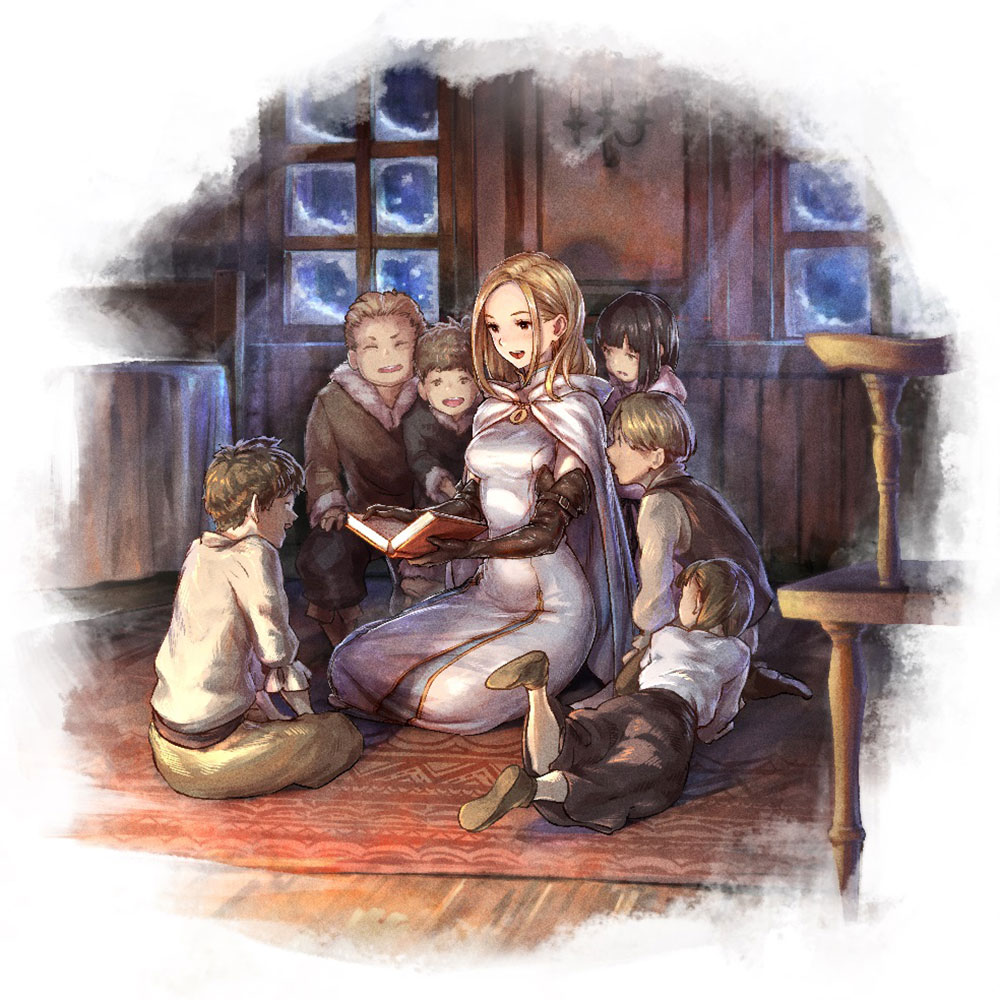 Ophilia Art from Octopath Traveler: Champions of the Continent