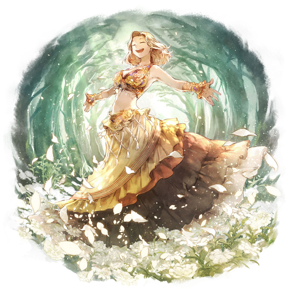 Paula Art from Octopath Traveler: Champions of the Continent