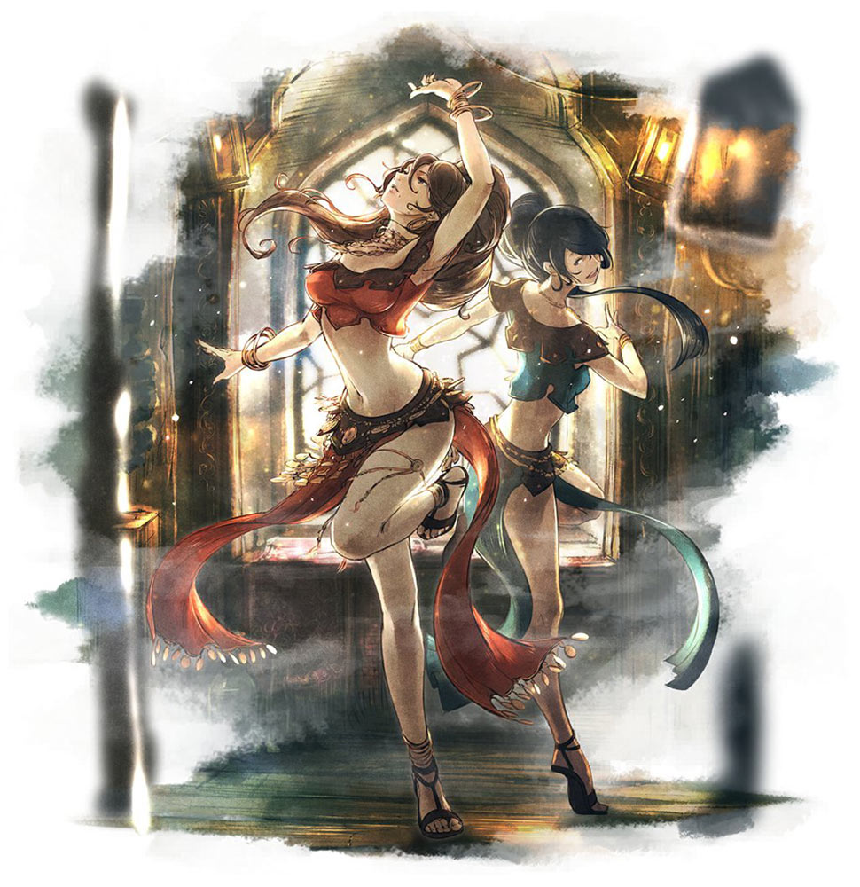 Primrose Art from Octopath Traveler: Champions of the Continent