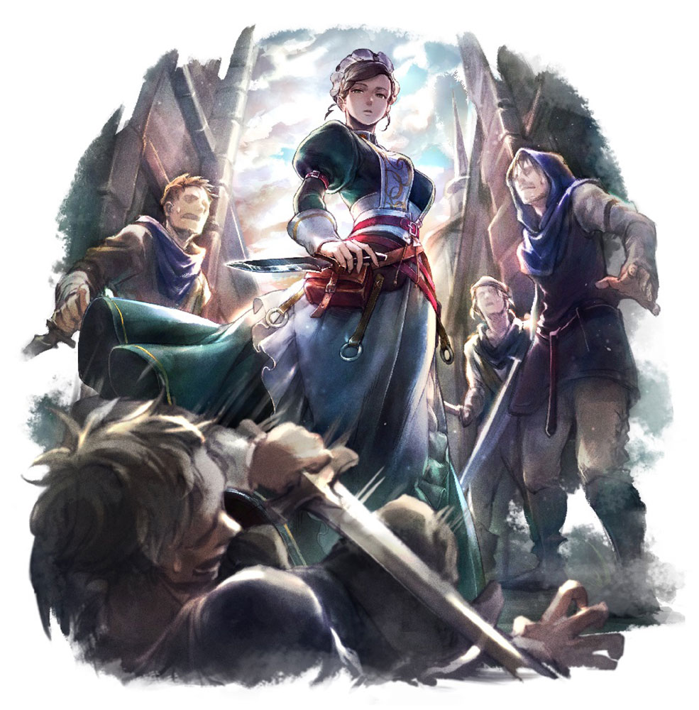 Sarisa Art from Octopath Traveler: Champions of the Continent