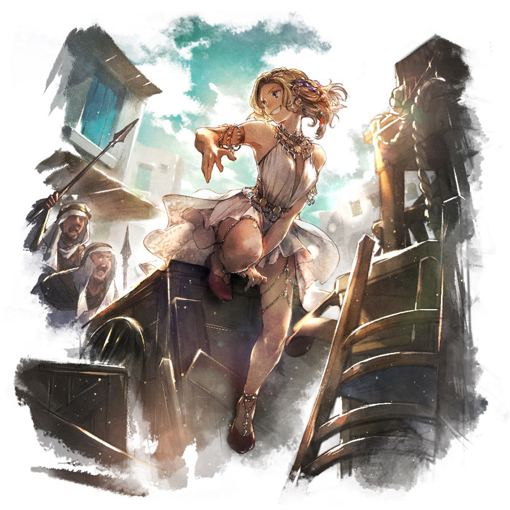 Titi Art from Octopath Traveler: Champions of the Continent