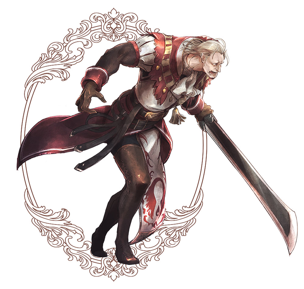 Tytos Art from Octopath Traveler: Champions of the Continent