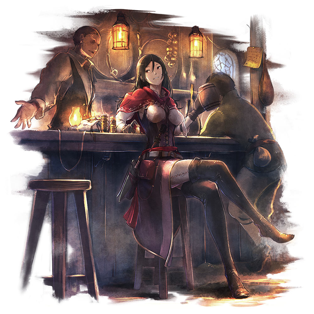 Viola Art from Octopath Traveler: Champions of the Continent