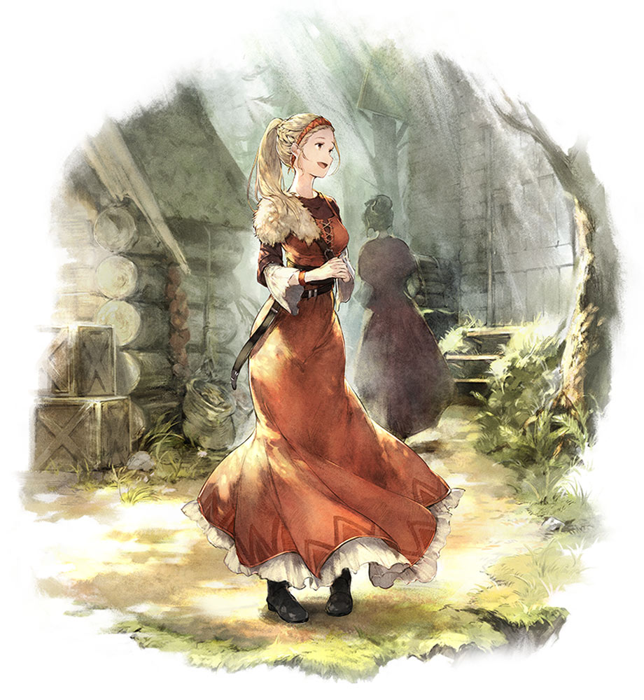 Vivian Art from Octopath Traveler: Champions of the Continent