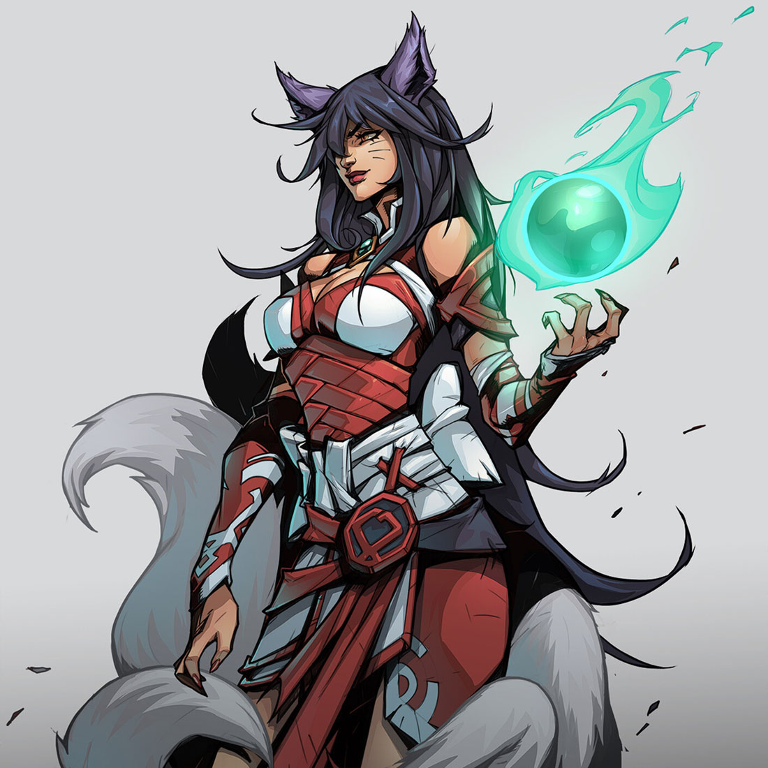 Ahri Portrait Art from Ruined King: A League of Legends Story
