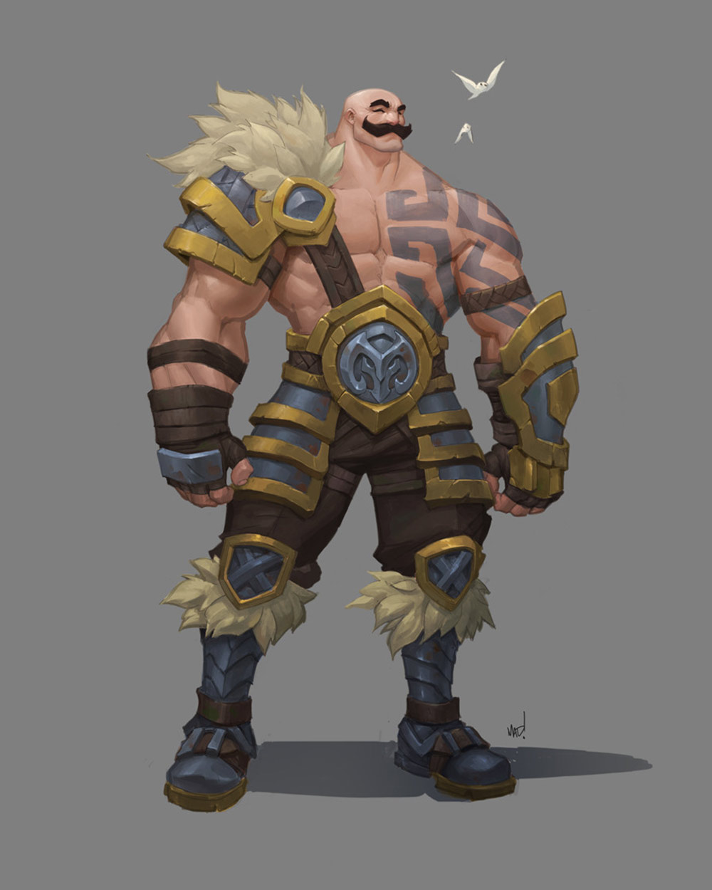 Braum Art from Ruined King: A League of Legends Story
