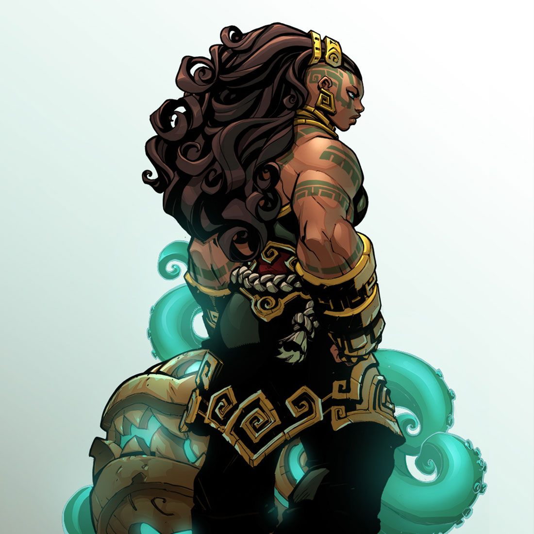 Illaoi Portrait Art from Ruined King: A League of Legends Story