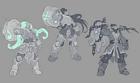Illaoi Skin Sketches