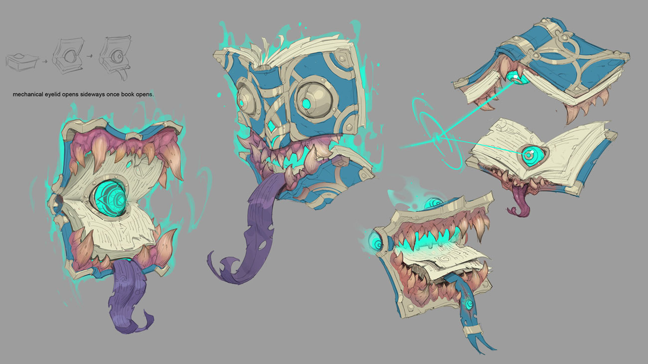 Shadow Isles Book Art from Ruined King: A League of Legends Story