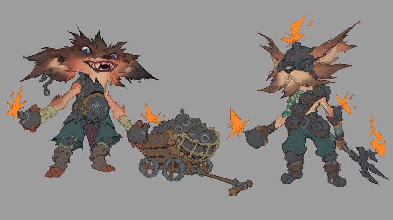 Yordle Art from Ruined King: A League of Legends Story