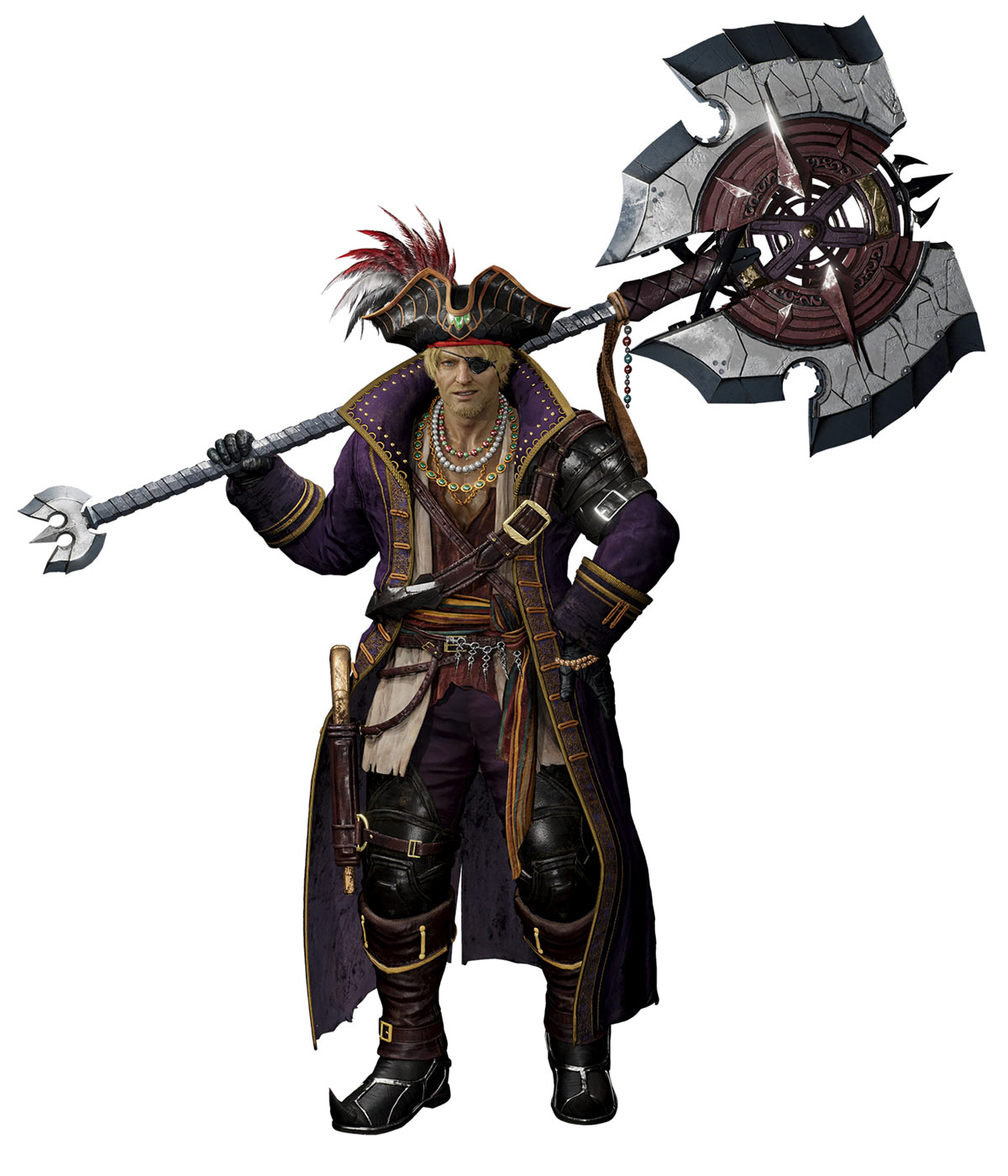 Pirate Captain Bikke Art from Stranger of Paradise: Final Fantasy Origin