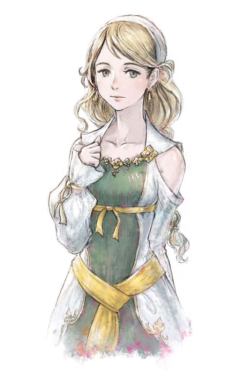 Cordelia Glenbrook Art from Triangle Strategy