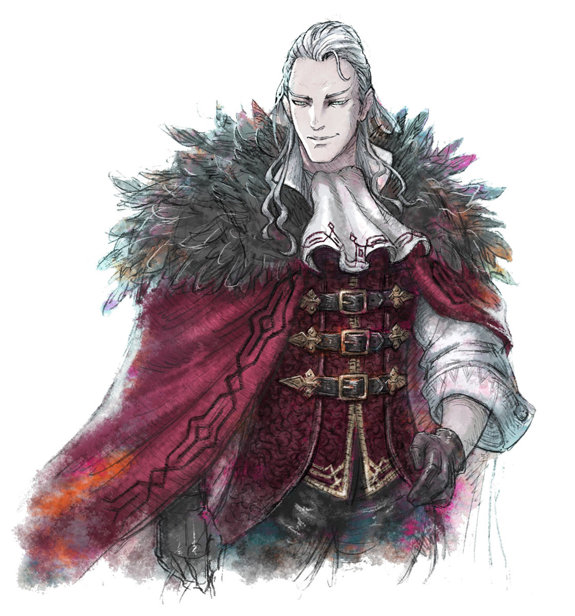 Gustadolph Aesfrost Art from Triangle Strategy