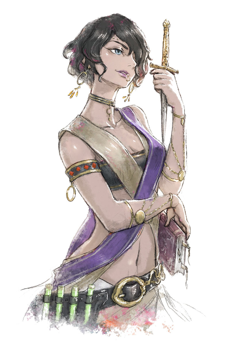 Layla Bizercraft Art from Triangle Strategy