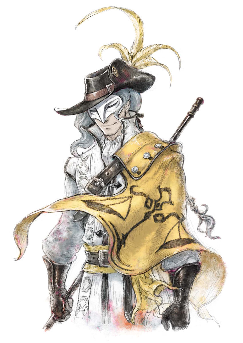 Maxwell Tria Art from Triangle Strategy