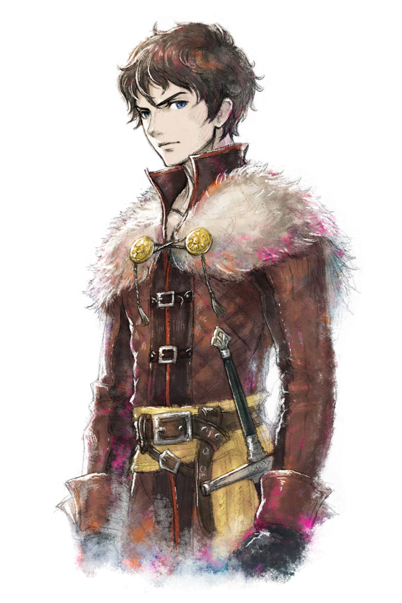 Serenoa Wolffort Art from Triangle Strategy