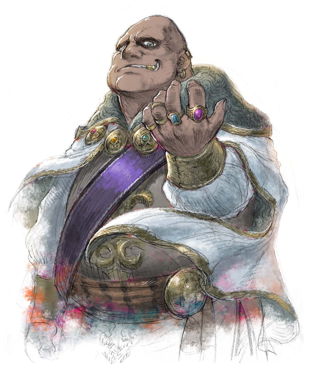 Sorsley Ende Art from Triangle Strategy