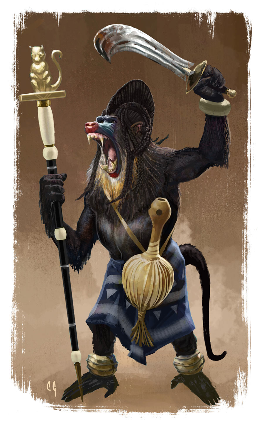 Bonu Amuen Art from The Wagadu Chronicles