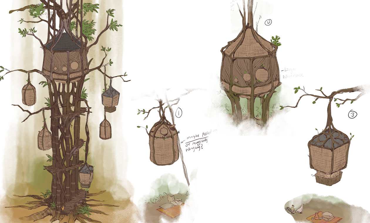 Emere Warehouse Art from The Wagadu Chronicles