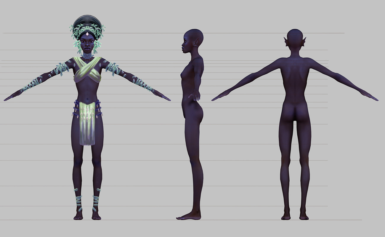 Sea Juju Art from The Wagadu Chronicles