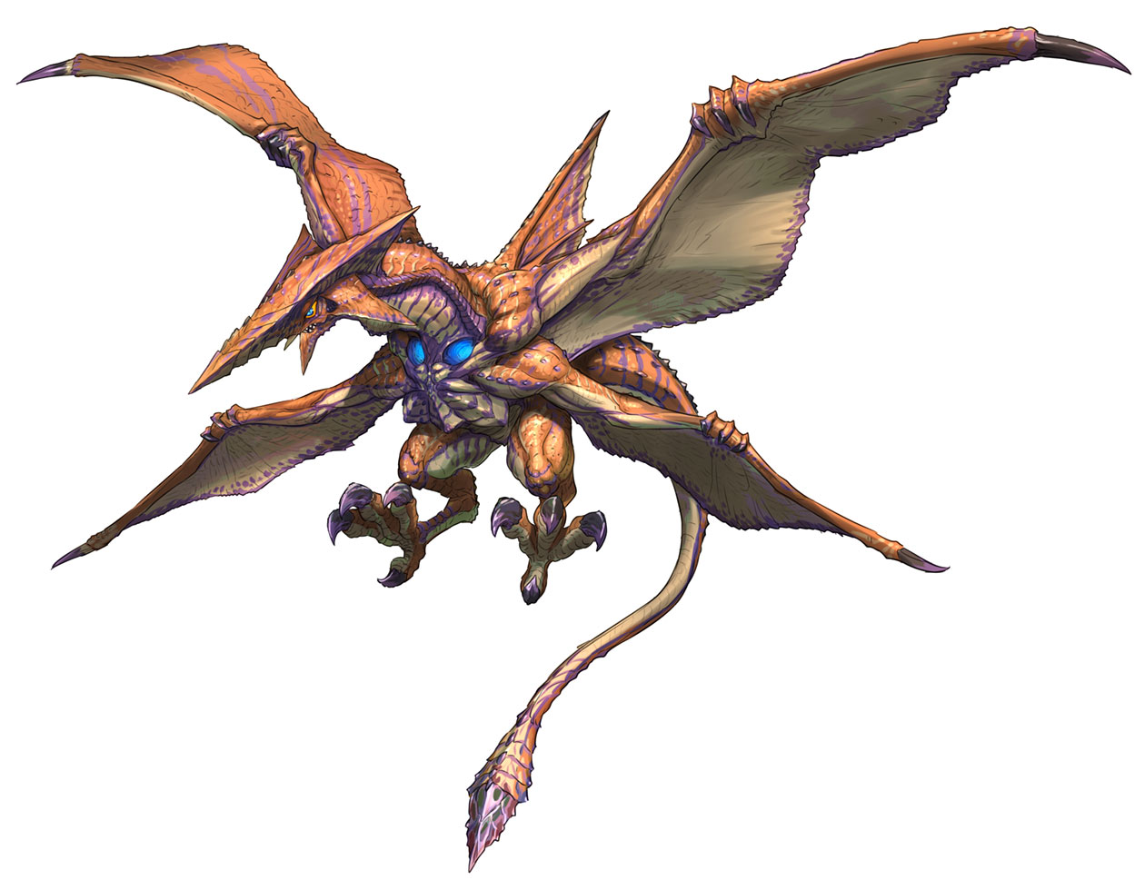 Gwiber Art from Armed Fantasia
