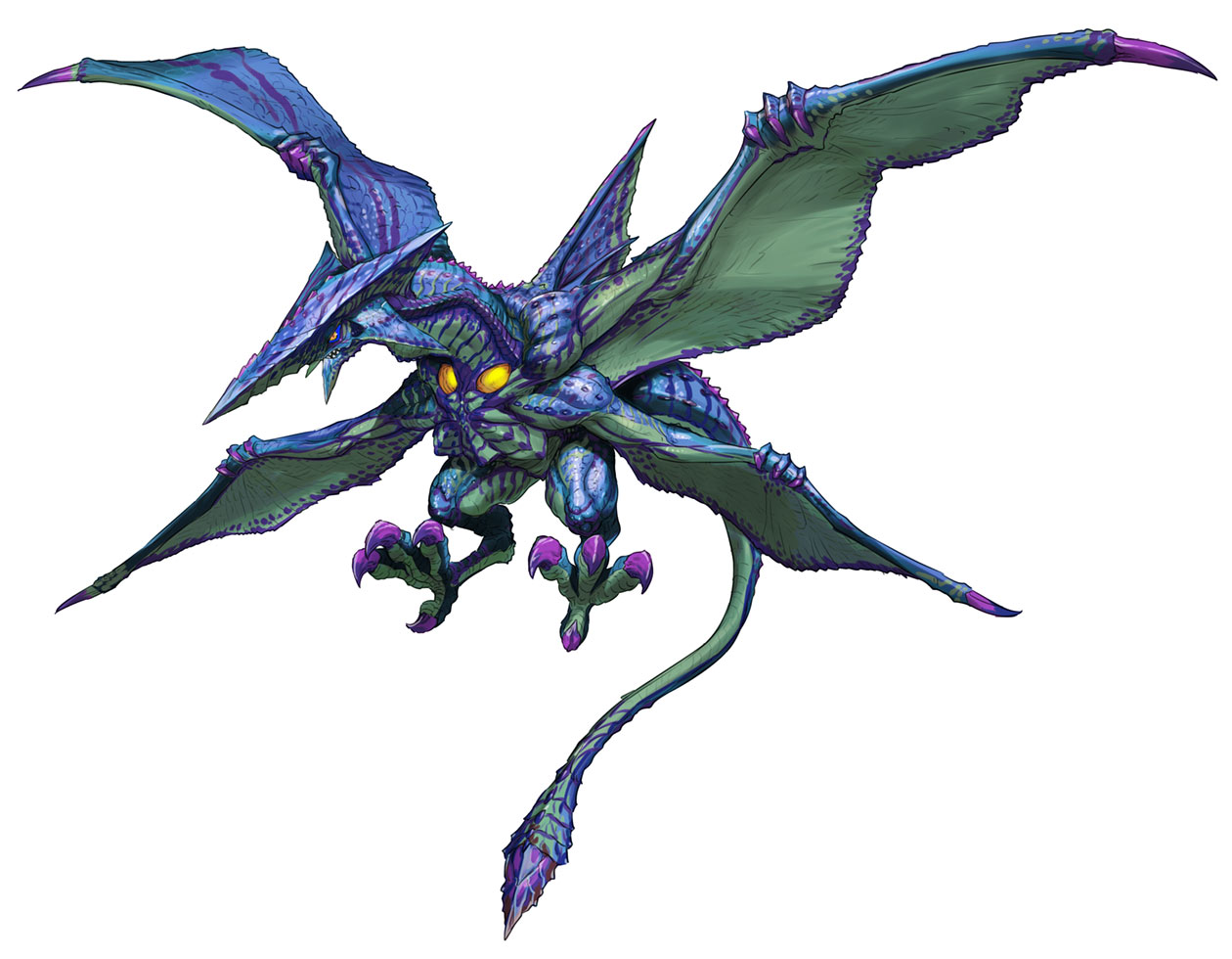 Kongamato Art from Armed Fantasia