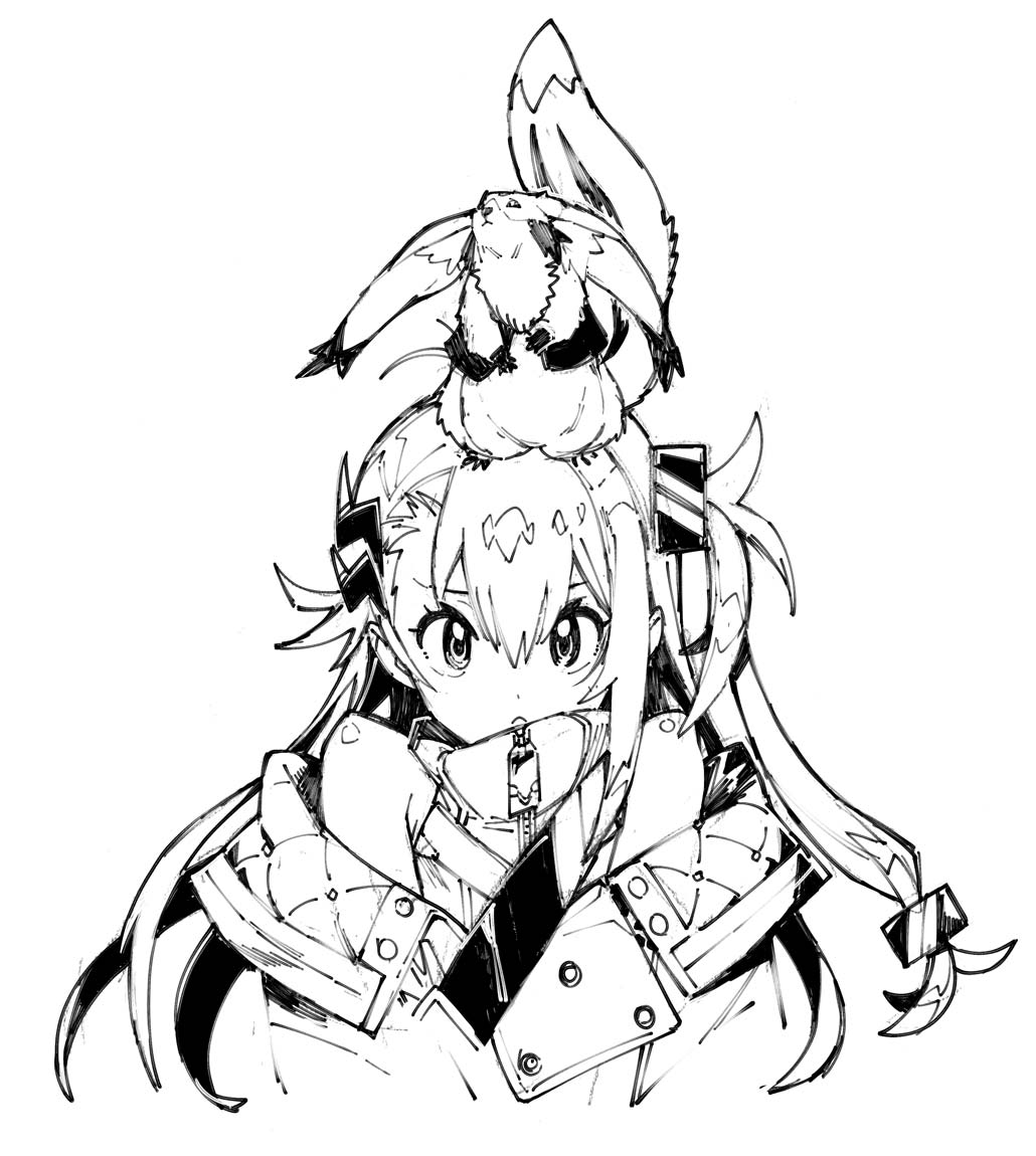 Soleil Sketch from Armed Fantasia