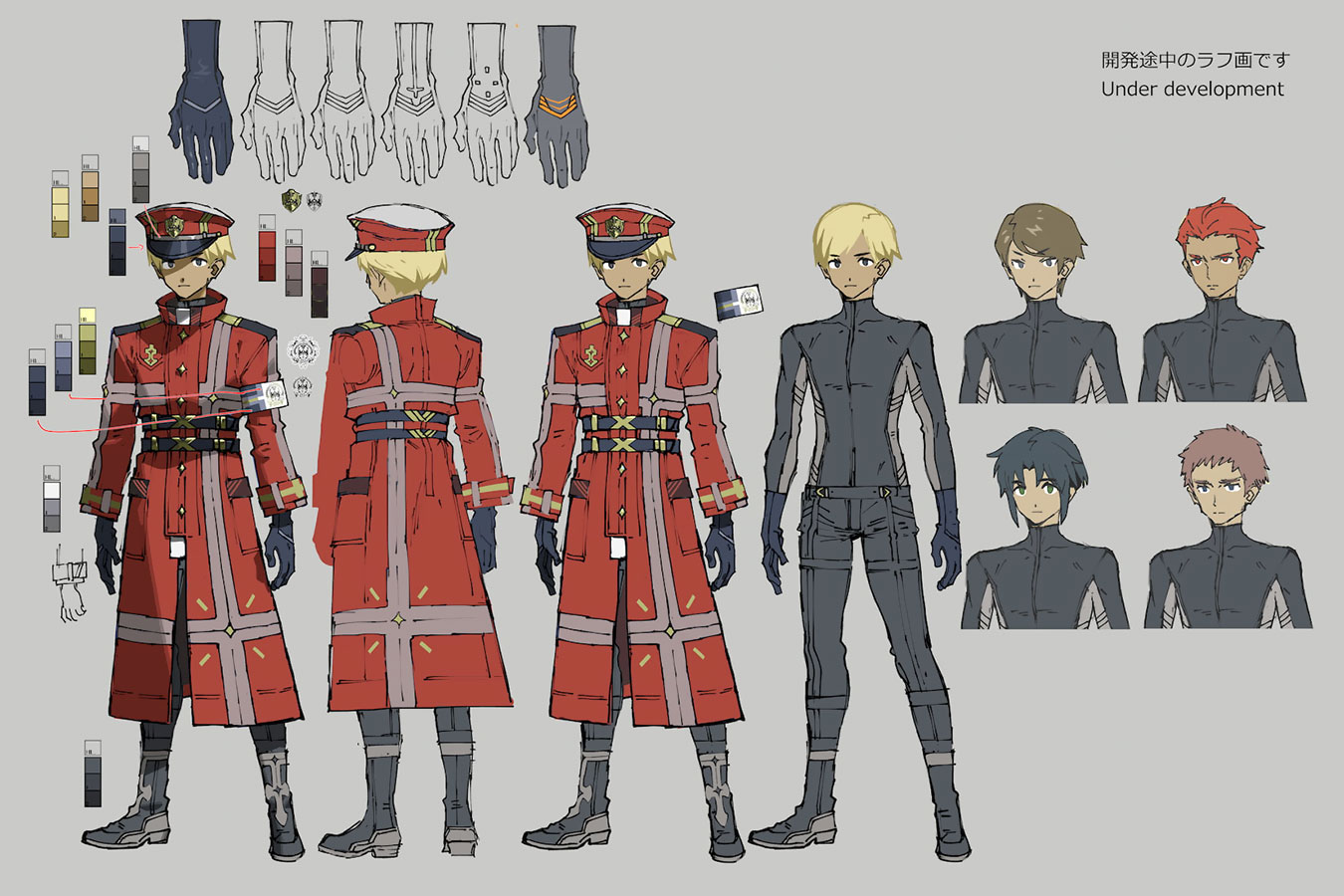 Special Duty Knight Art from Armed Fantasia