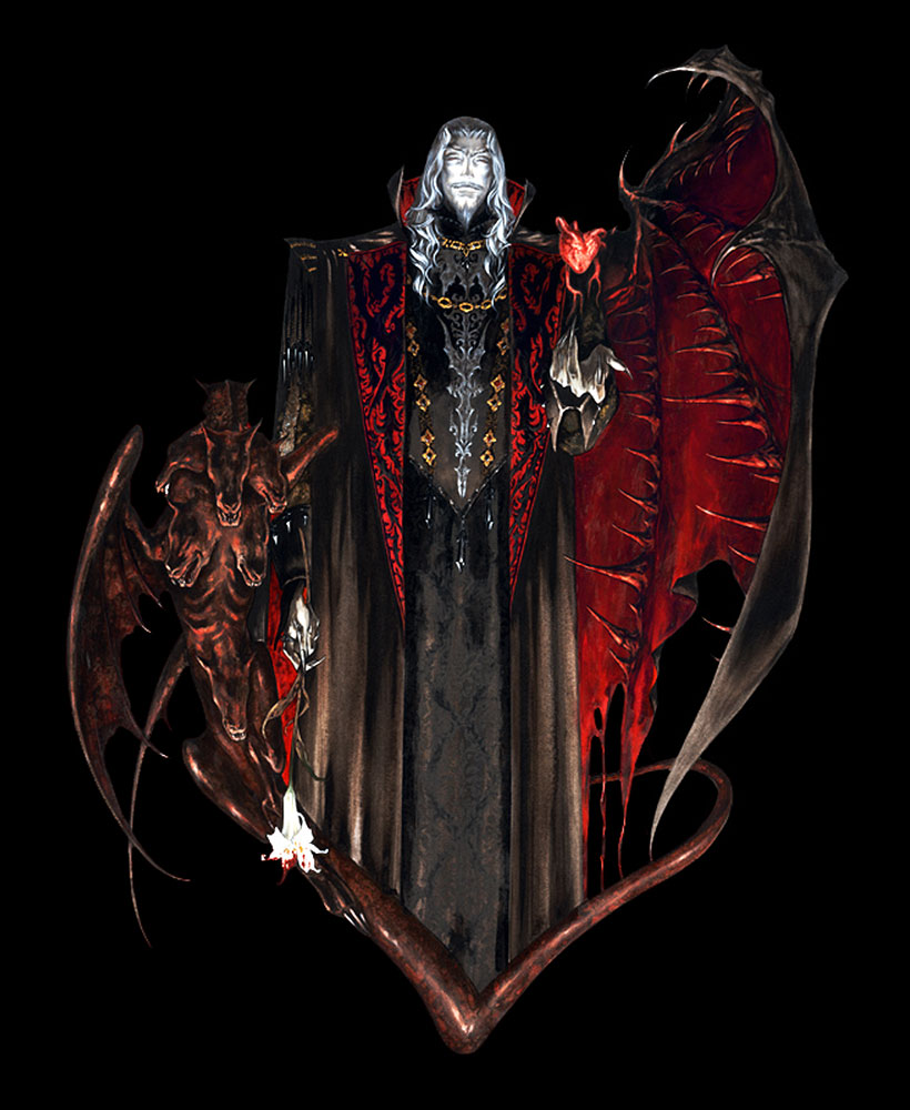 Dracula Art from Castlevania: Curse of Darkness