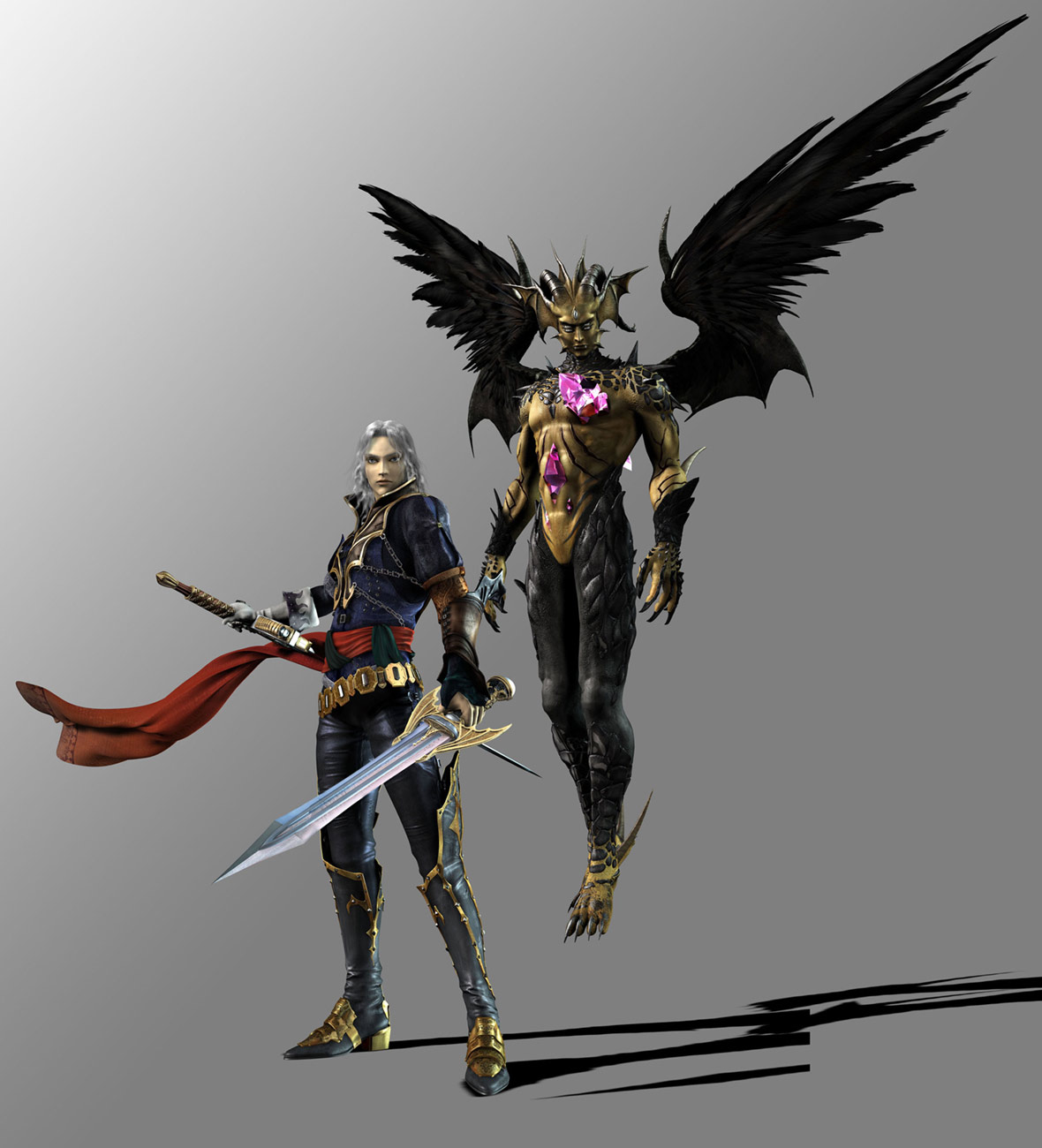 Hector and The End Render from Castlevania: Curse of Darkness