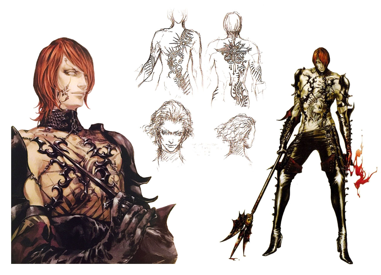 Isaac Concepts from Castlevania: Curse of Darkness