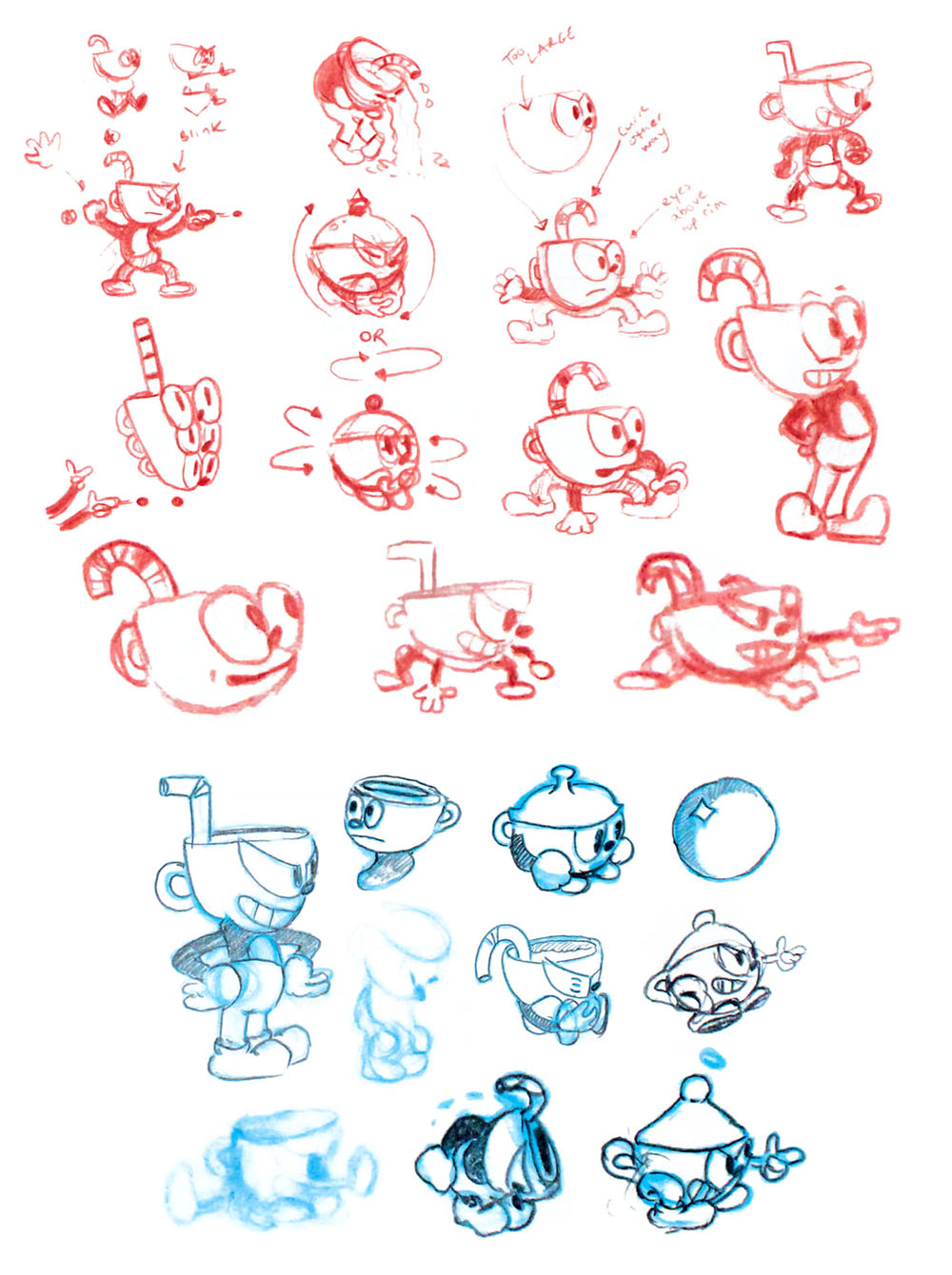 Cuphead Early Explorations from Cuphead