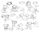 Cuphead Sketches