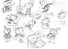 Cuphead Sketches