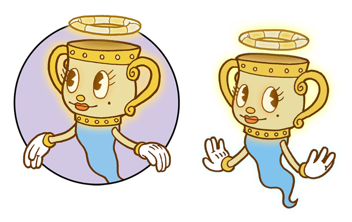 Legendary Chalice Art from Cuphead