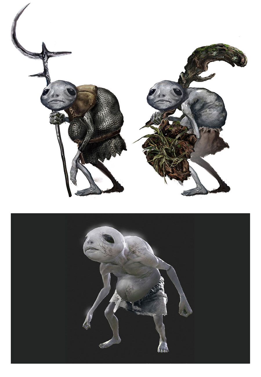Albinauric Concept Art from Elden Ring