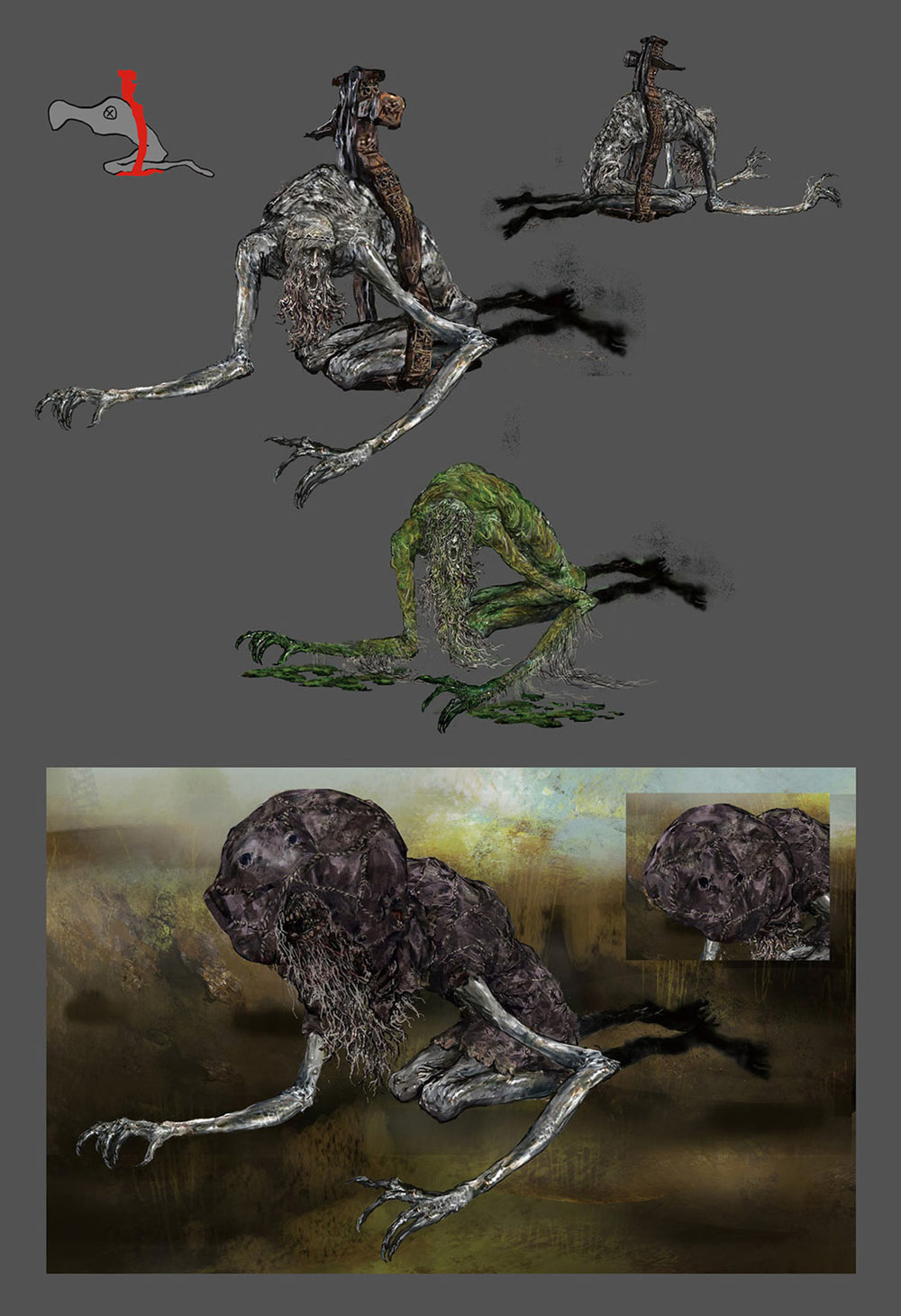 Albus Concept Artwork from Elden Ring