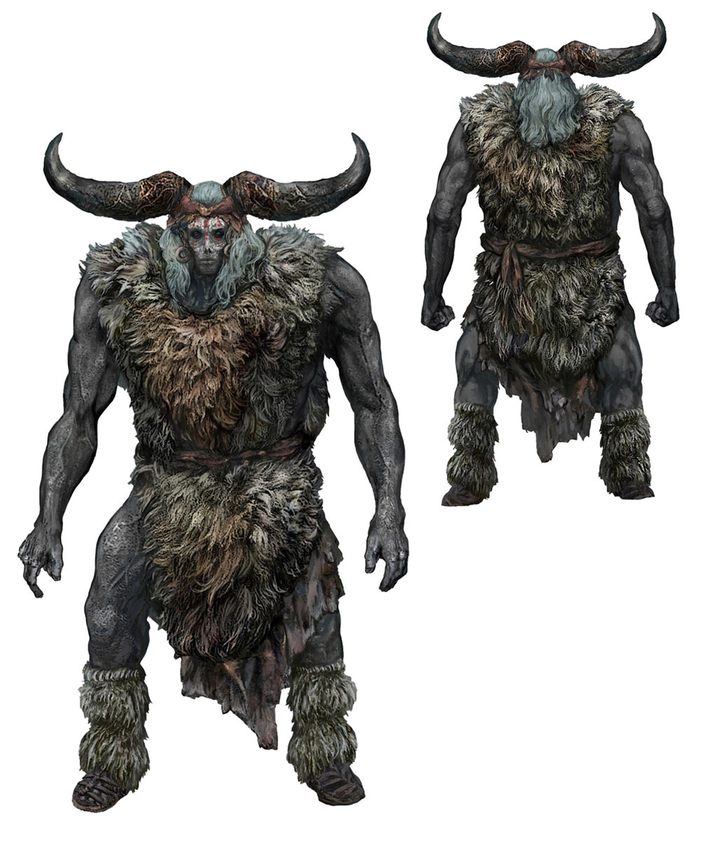 Ancestral Follower Concept Art from Elden Ring