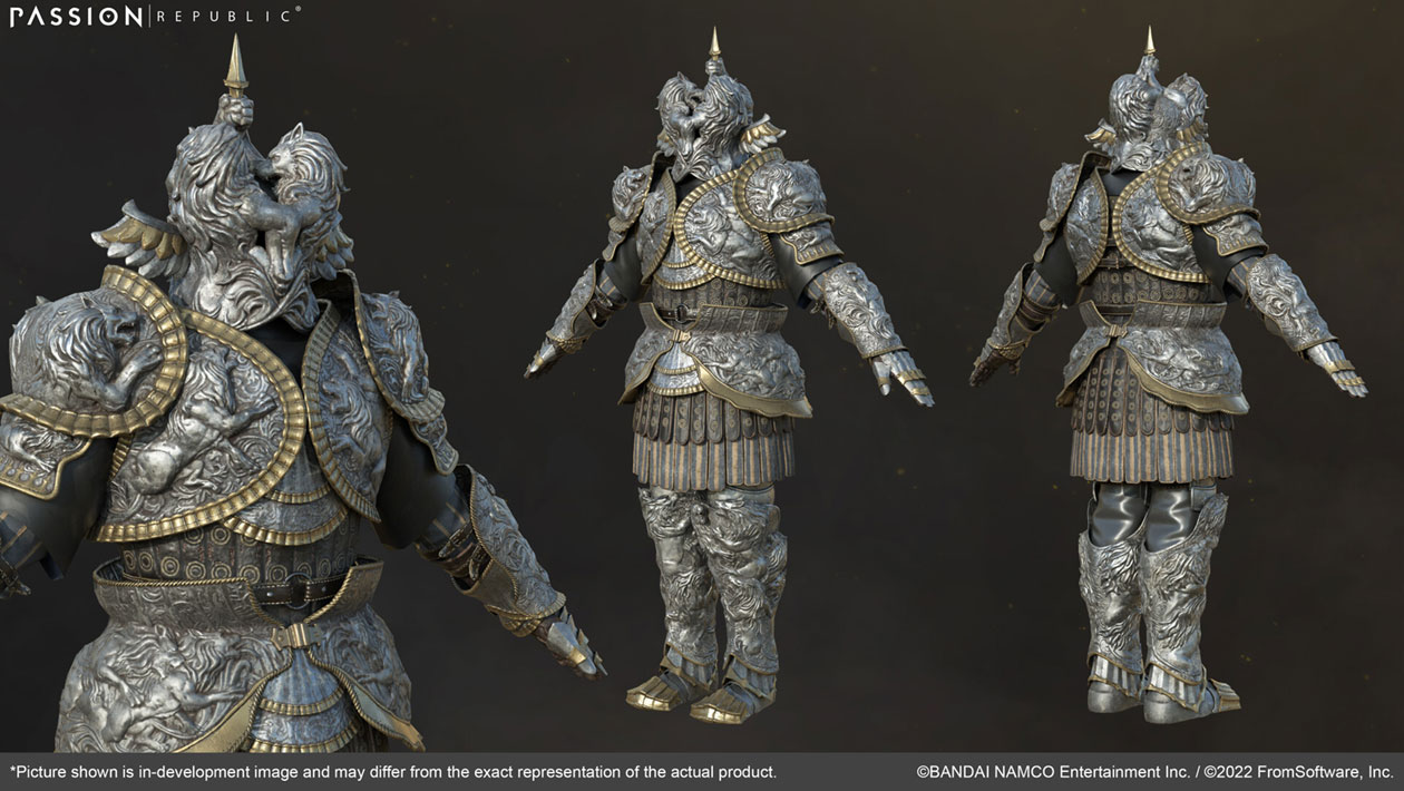 Beast Champion Set Art from Elden Ring
