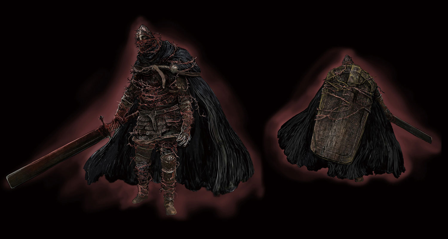 Bell Bearing Hunter Art from Elden Ring