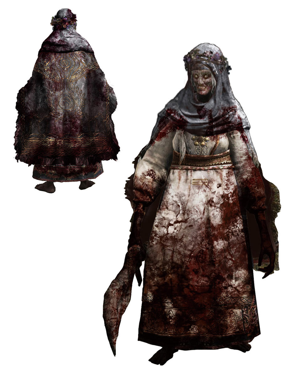 Celebrant Concept Artwork from Elden Ring
