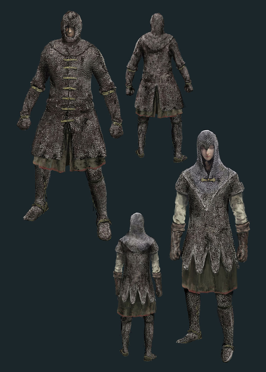 Chain Set Concept Art from Elden Ring