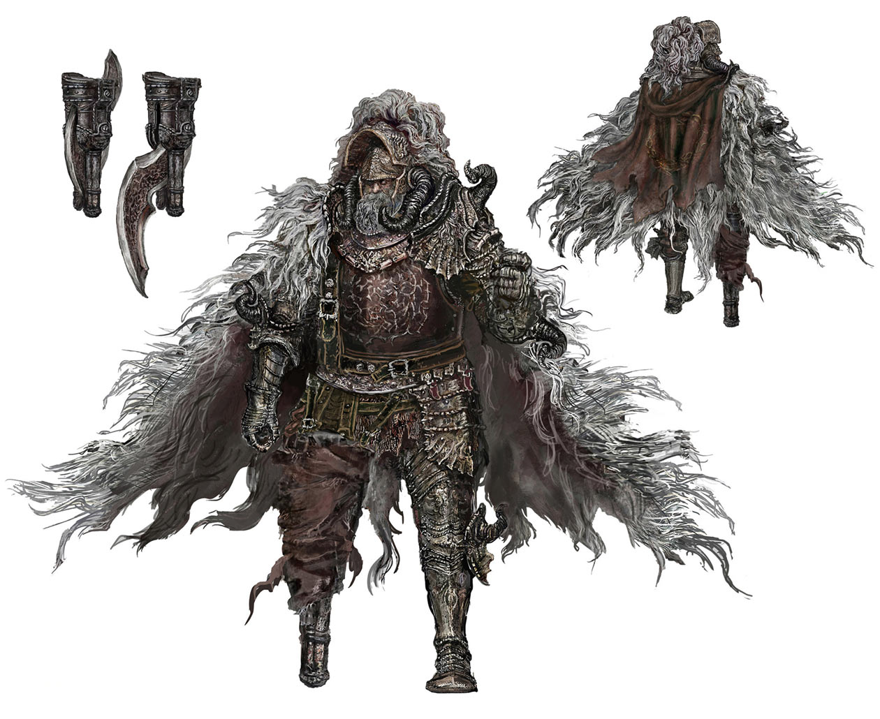 Commander Niall Concept Art from Elden Ring