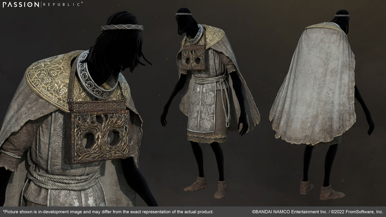 Commoner's Armor (Altered) Set Art from Elden Ring