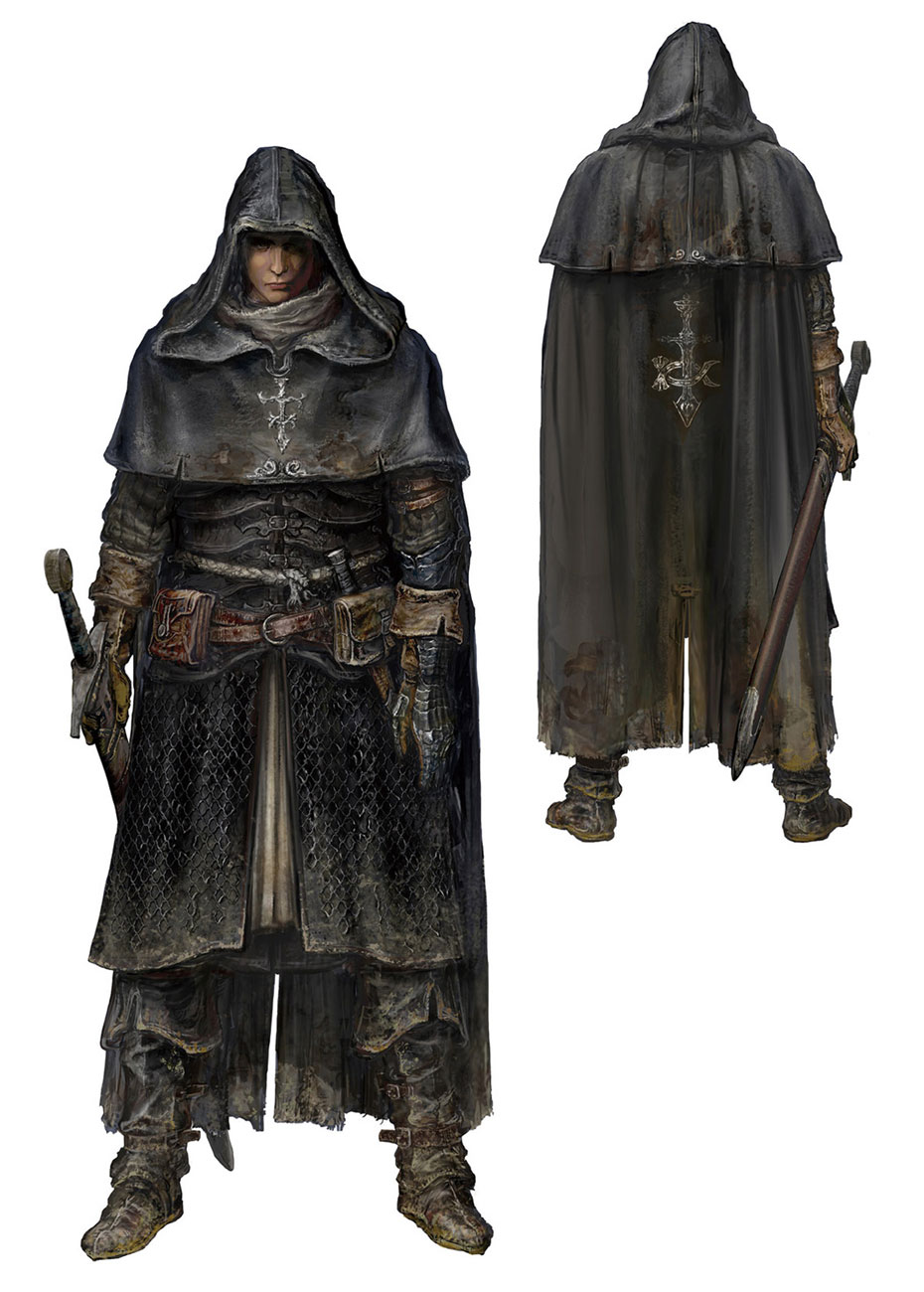 Confessor Class Concept Art from Elden Ring