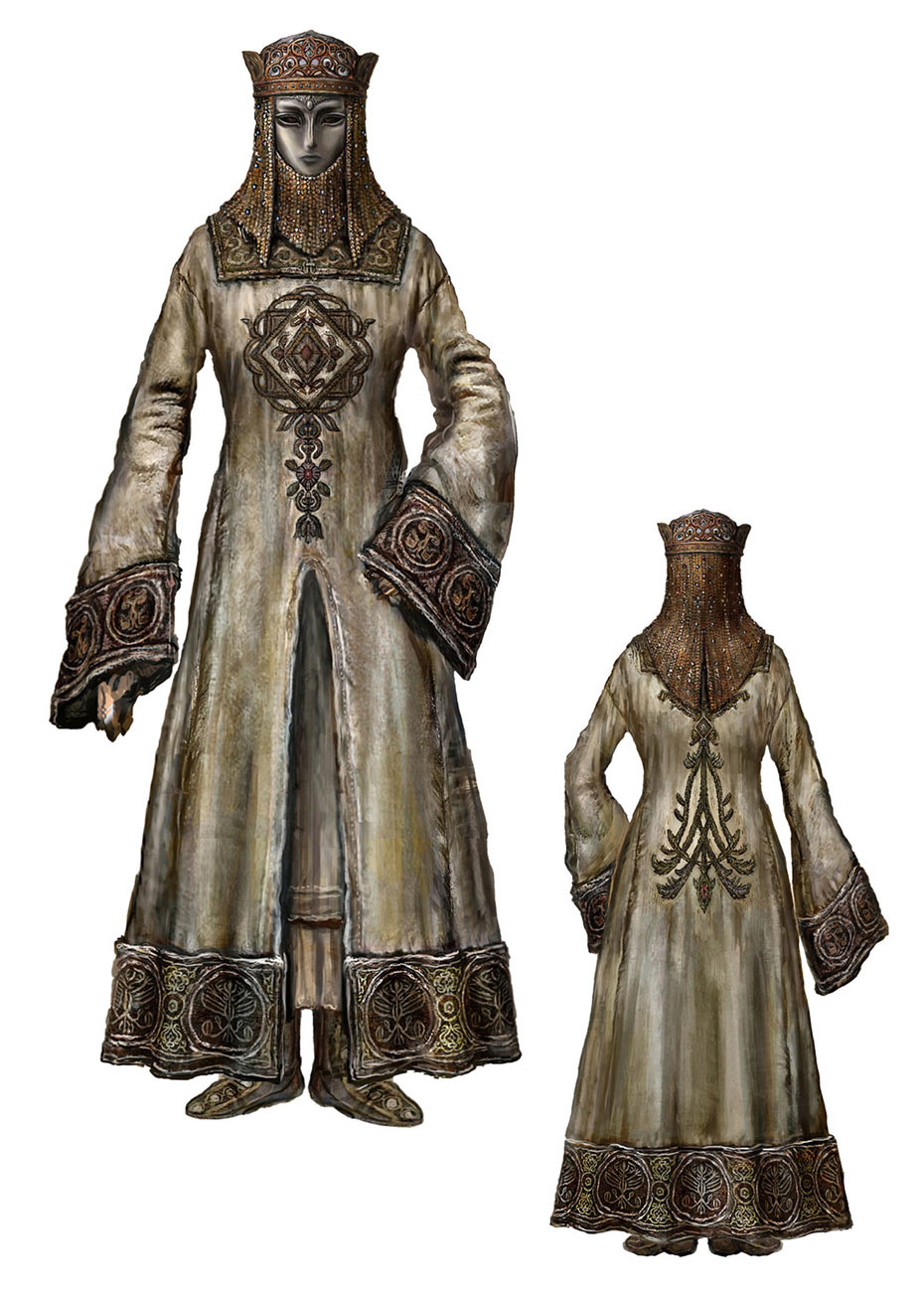 Consort's Set Concept Art from Elden Ring
