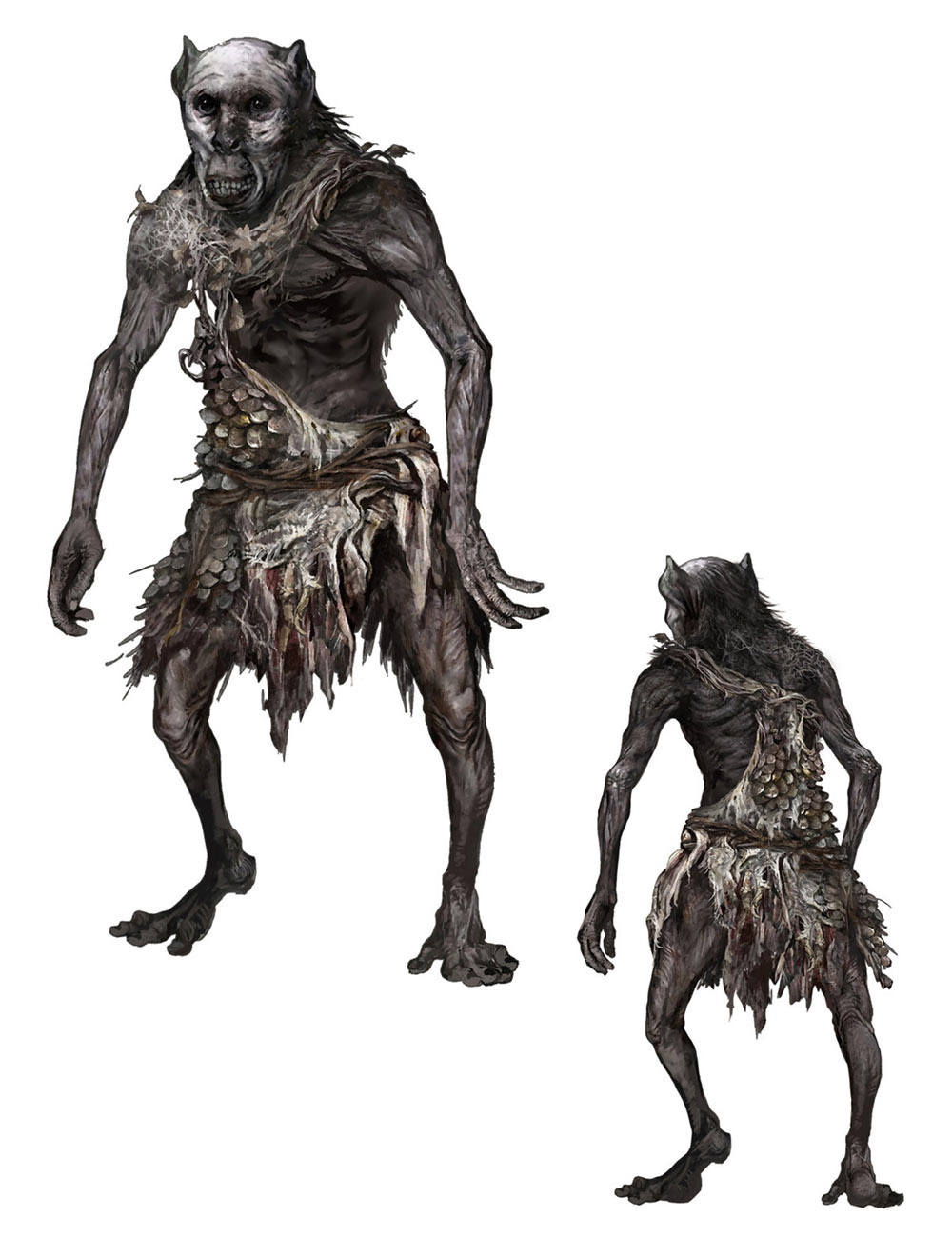 Demi-Human Concept Art from Elden Ring