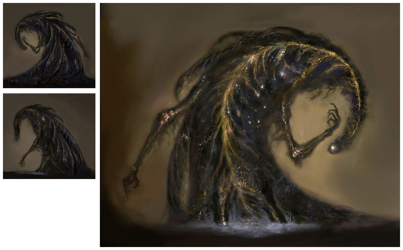 Elden Beast Art from Elden Ring