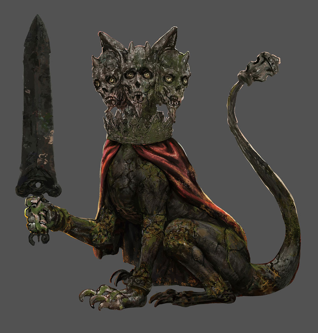 Erdtree Burial Watchdog Art from Elden Ring